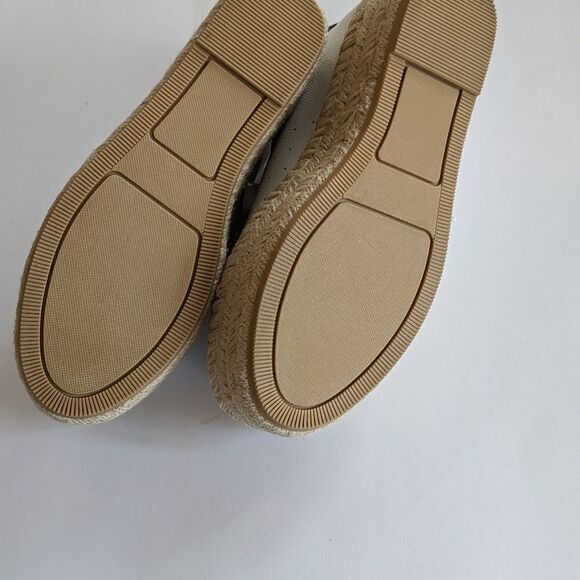 Steve Madden White Leather Platform Sneakers - Picture 5 of 8